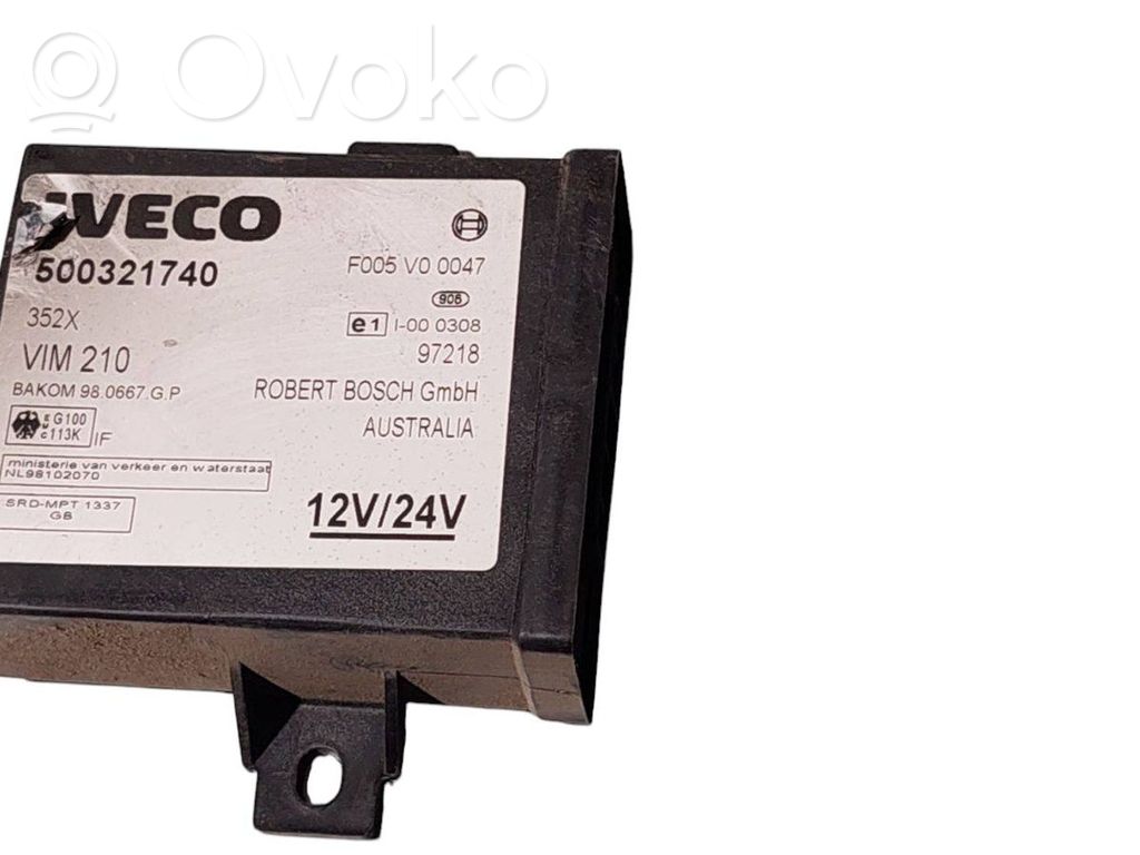 Immobilizer control unit/module   500321740