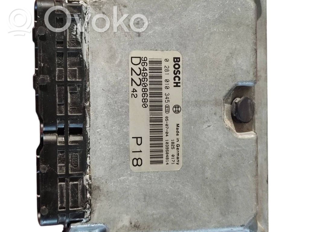 Peugeot Boxer Engine control unit/module 