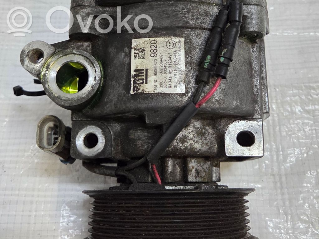 Opel Mokka Air conditioning (A/C) compressor (pump) 