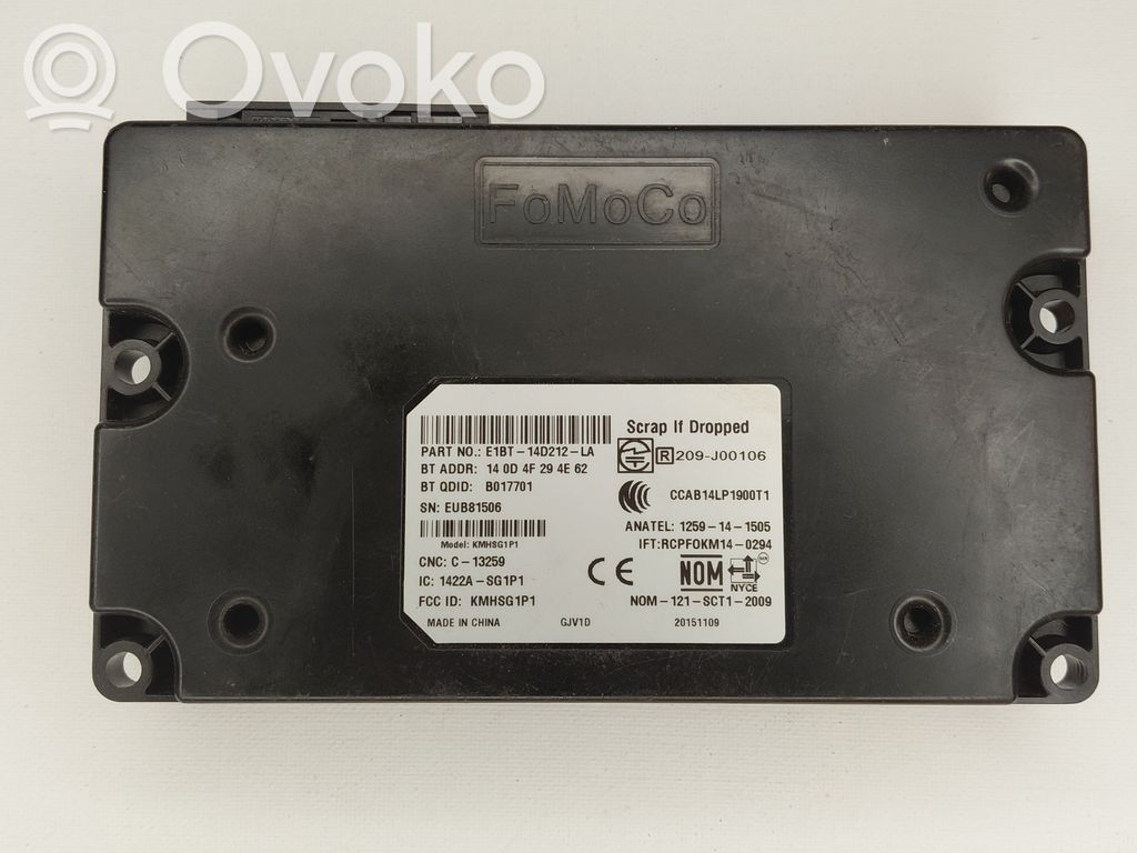 Ford Ecosport Central body control module 