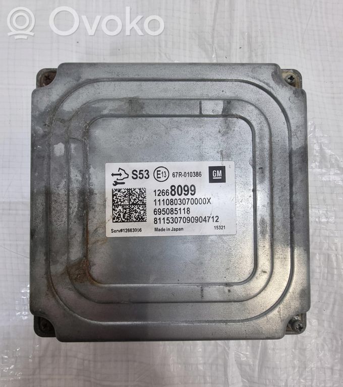 Opel Corsa E Engine control unit/module ECU 