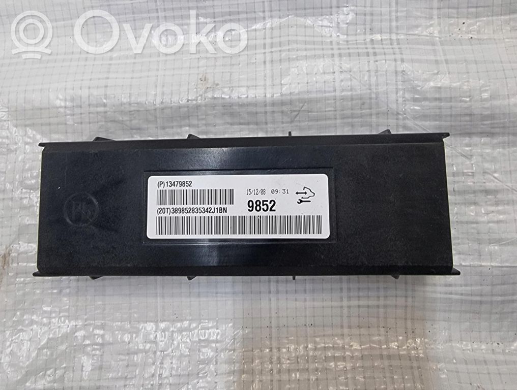 Opel Corsa E Air conditioning/heating control unit 