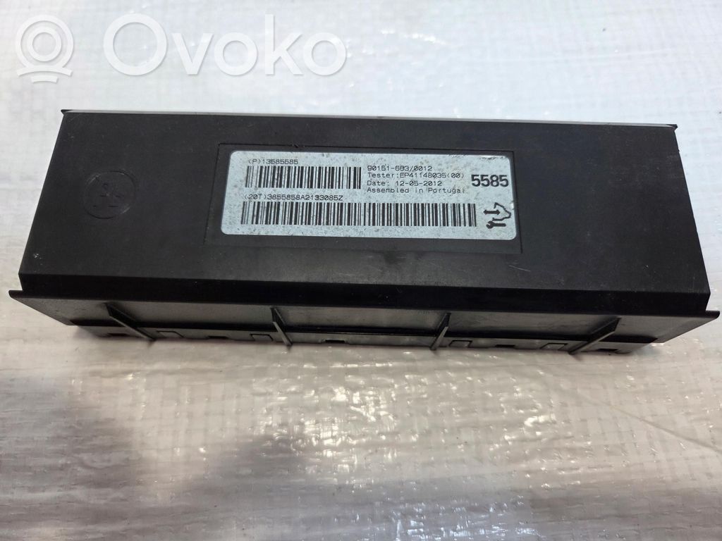 Opel Zafira C Air conditioning/heating control unit 