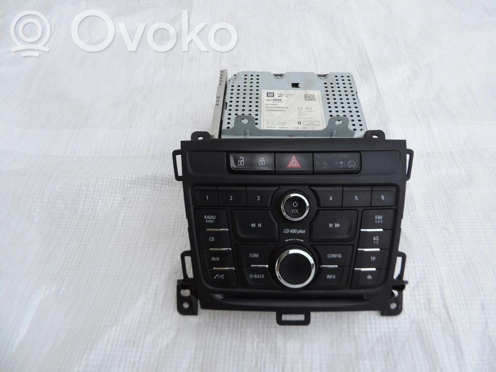 Opel Zafira C Unitate principală radio/CD/DVD/GPS 