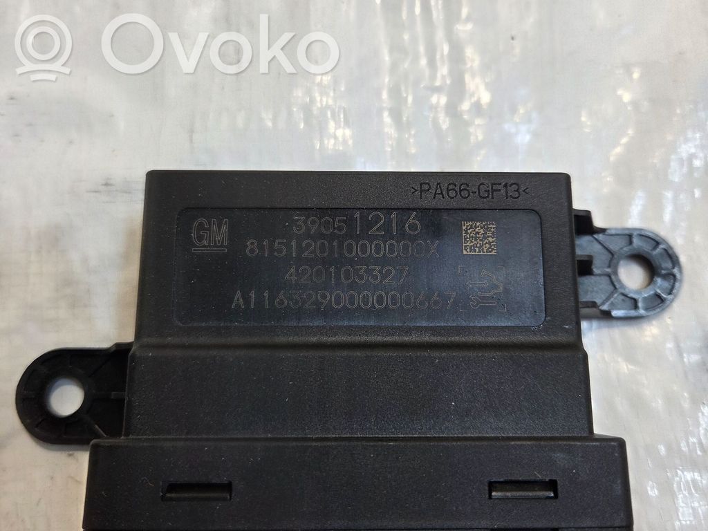 Opel Astra K Parking PDC sensor 