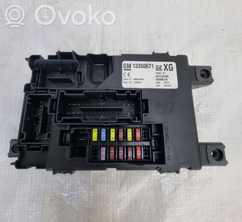 Opel Corsa D Sicherungskasten komplett 