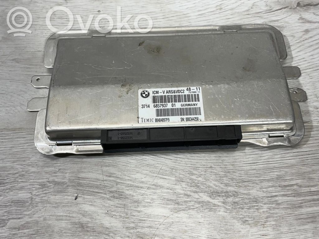 BMW 5 F10 F11 Sterownik / Moduł zawieszenia pneumatycznego 