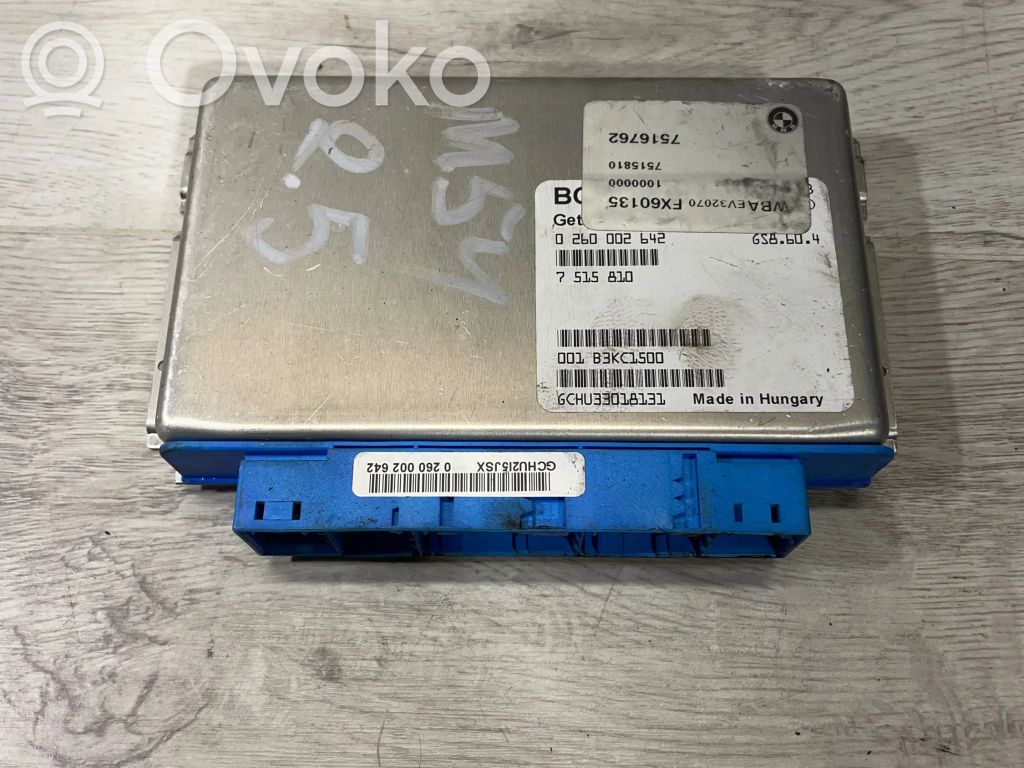 BMW 5 E39 Gearbox control unit/module 