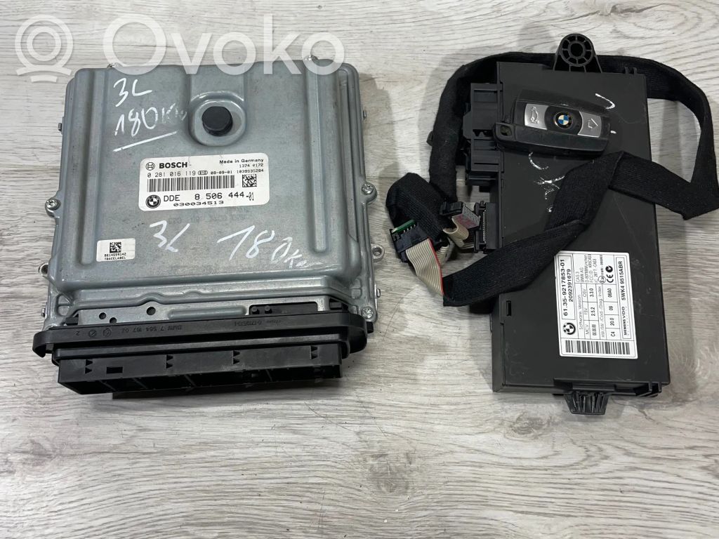 BMW 3 E90 E91 Kit cu ECU motor și set închidere uși 