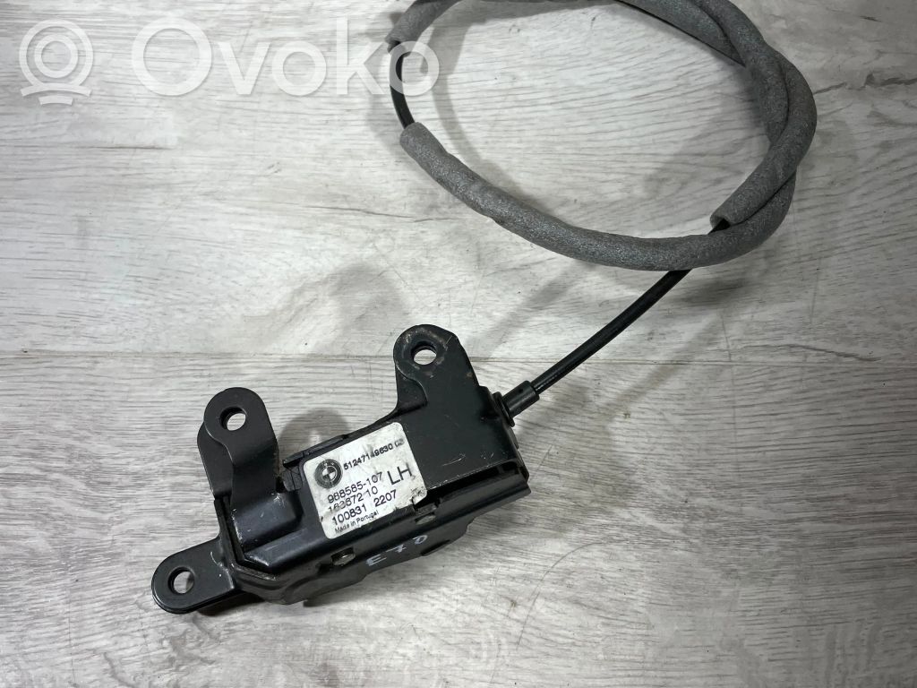 Tailgate/trunk/boot lock/catch/latch   51247149630,988585107,16367210