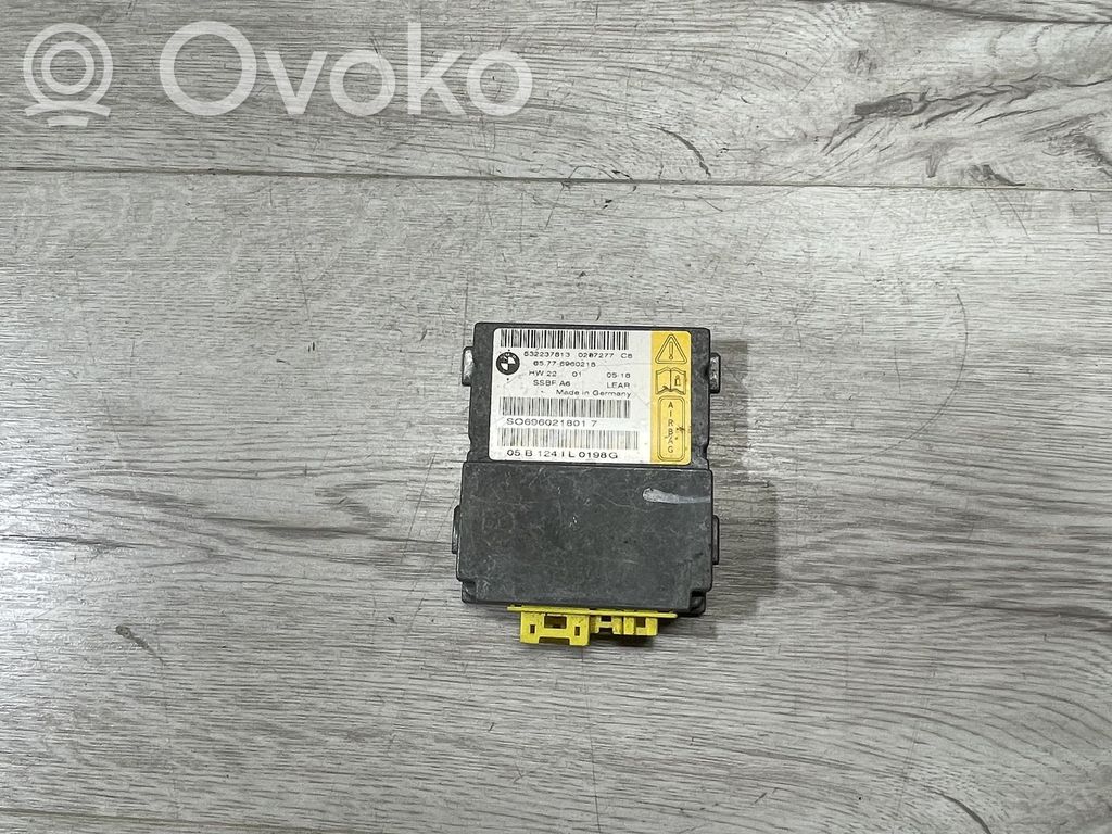 BMW 7 E65 E66 Unidad de control/módulo del Airbag 