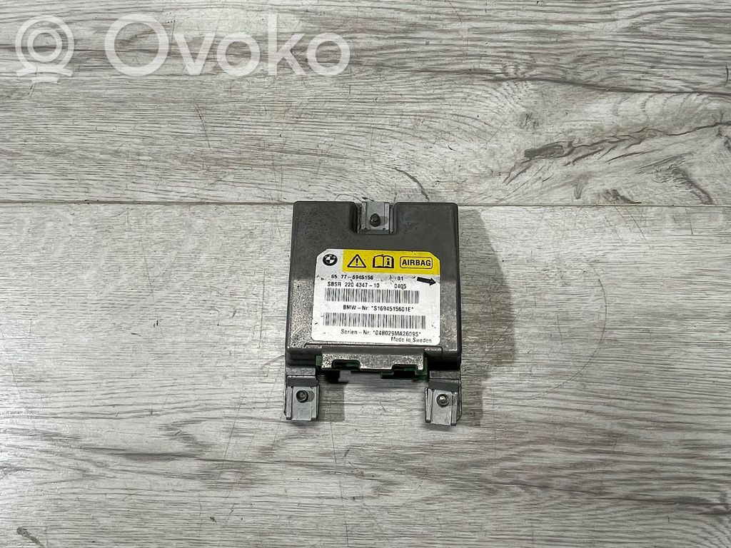 Airbag control unit/module   6945156,65776945156,S1694515601E,04B029MA26095