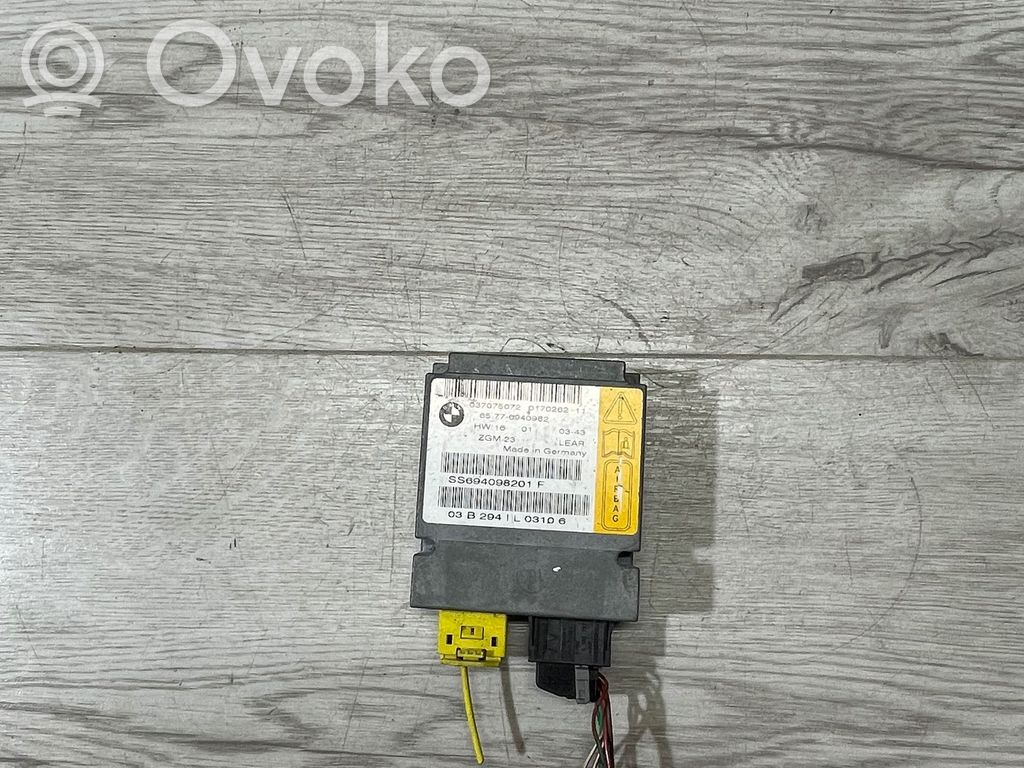 BMW 7 E65 E66 Airbag control unit/module 