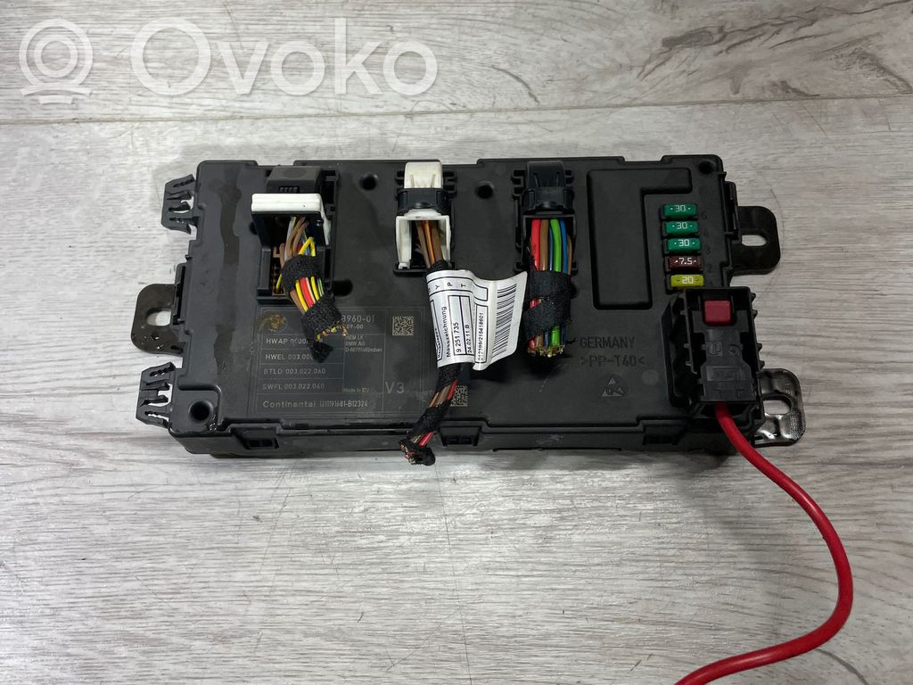 BMW 3 F30 F35 F31 Sterownik / Moduł komfortu 