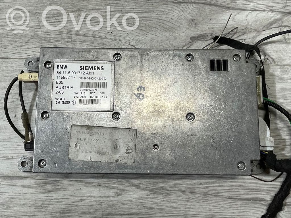 BMW 7 E65 E66 Phone control unit/module 