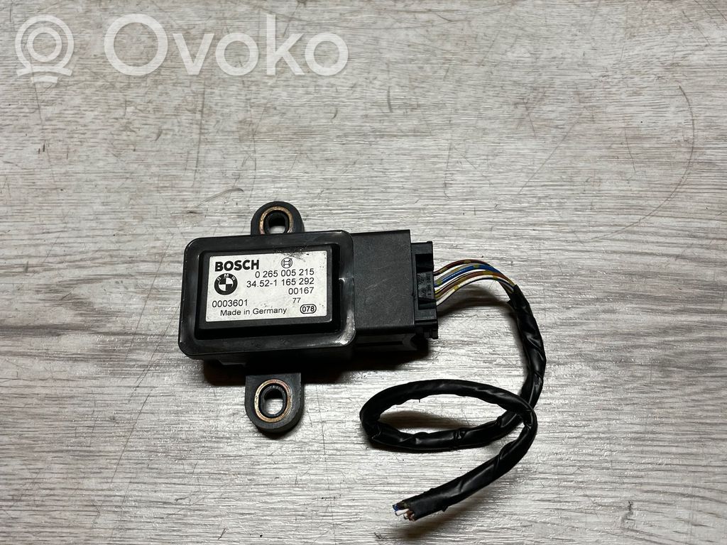 BMW 5 E60 E61 ESP acceleration yaw rate sensor 
