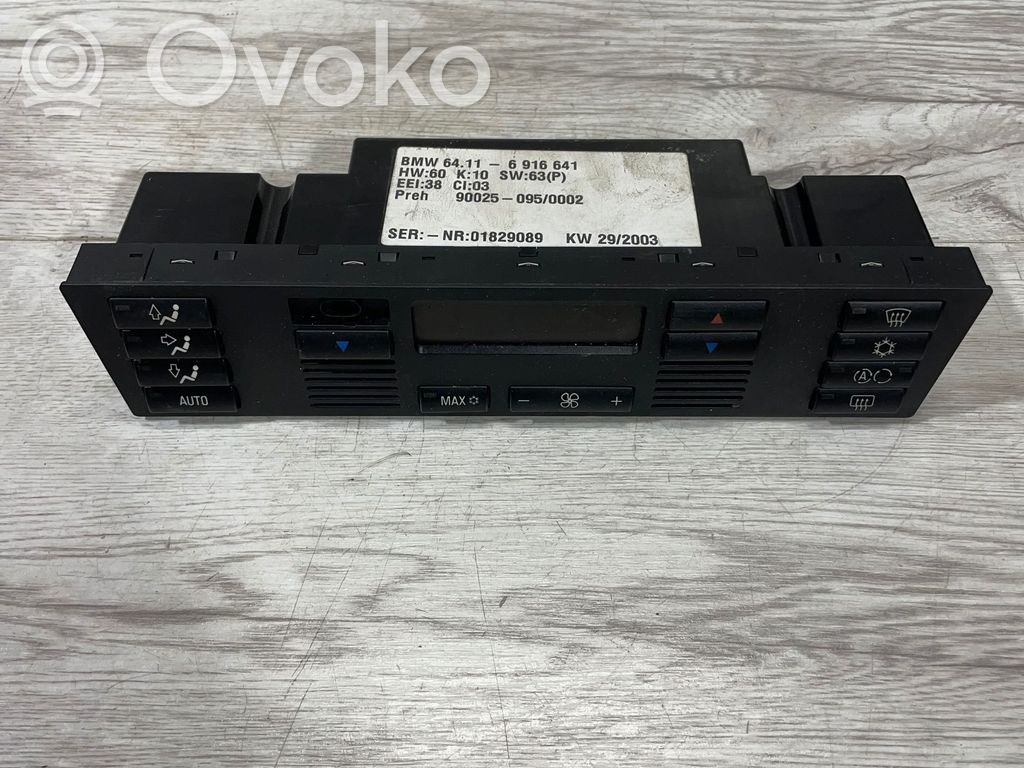 BMW 5 E39 Climate control unit 