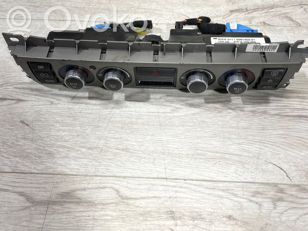 BMW 7 E65 E66 Climate control unit 