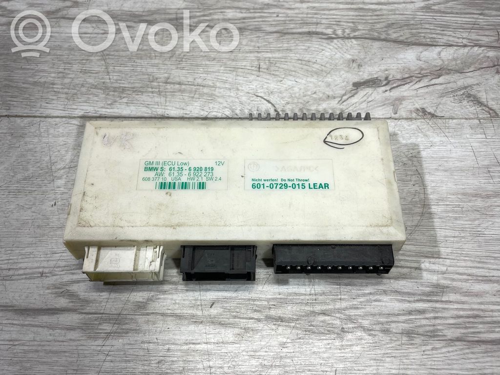 BMW 5 E39 Module confort 