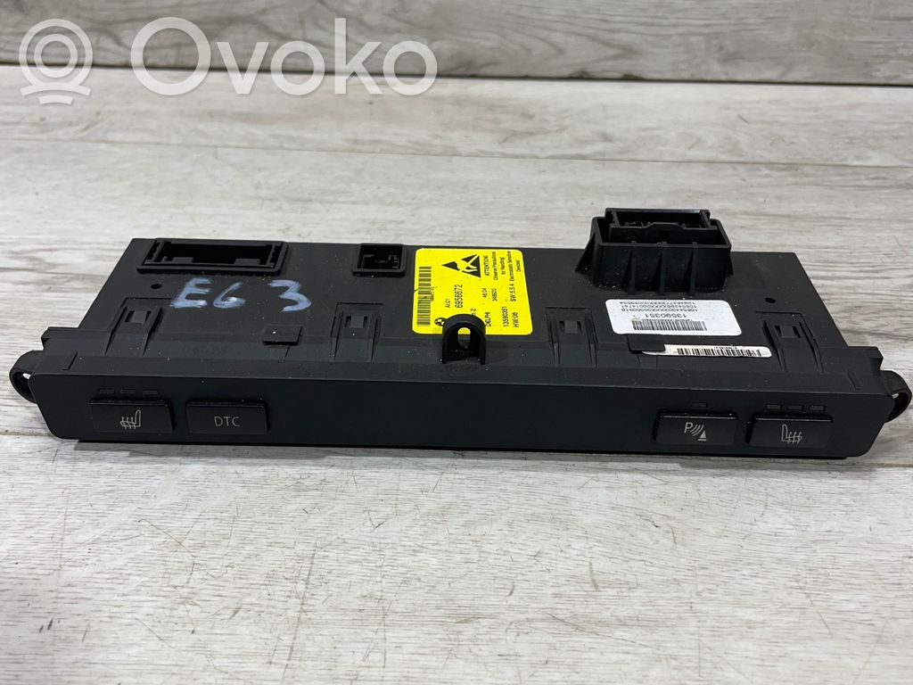BMW 6 E63 E64 Seat heating switch 