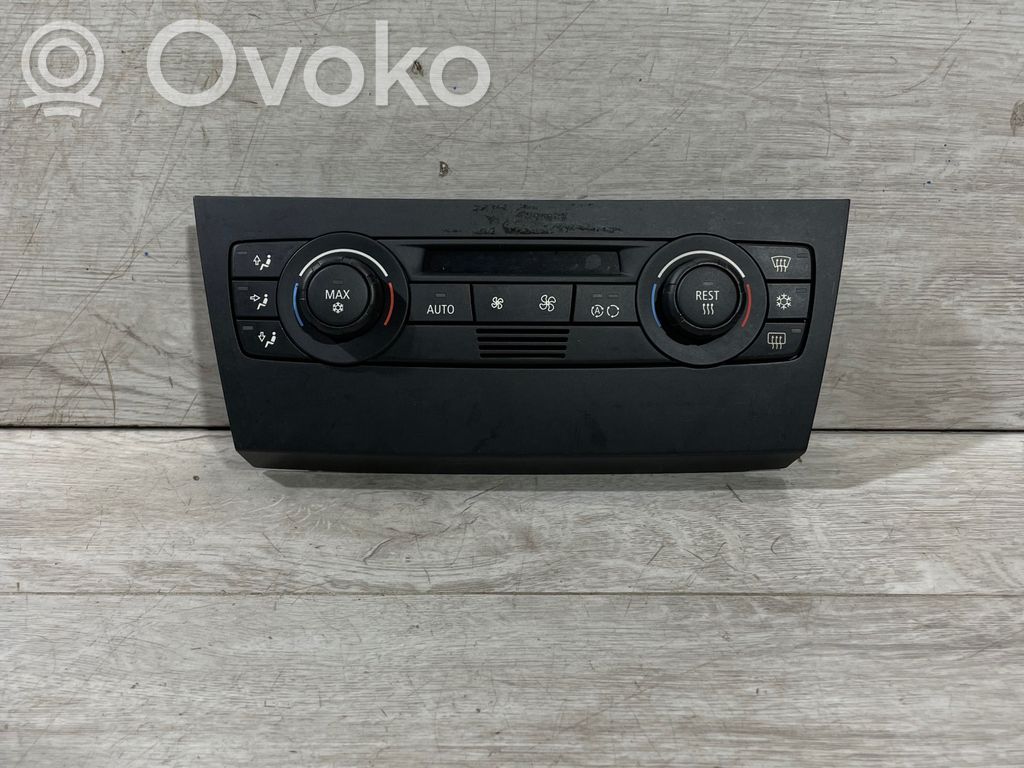 BMW 3 E90 E91 Gaisa kondicioniera / klimata kontroles / salona apsildes vadības bloks (salonā) 