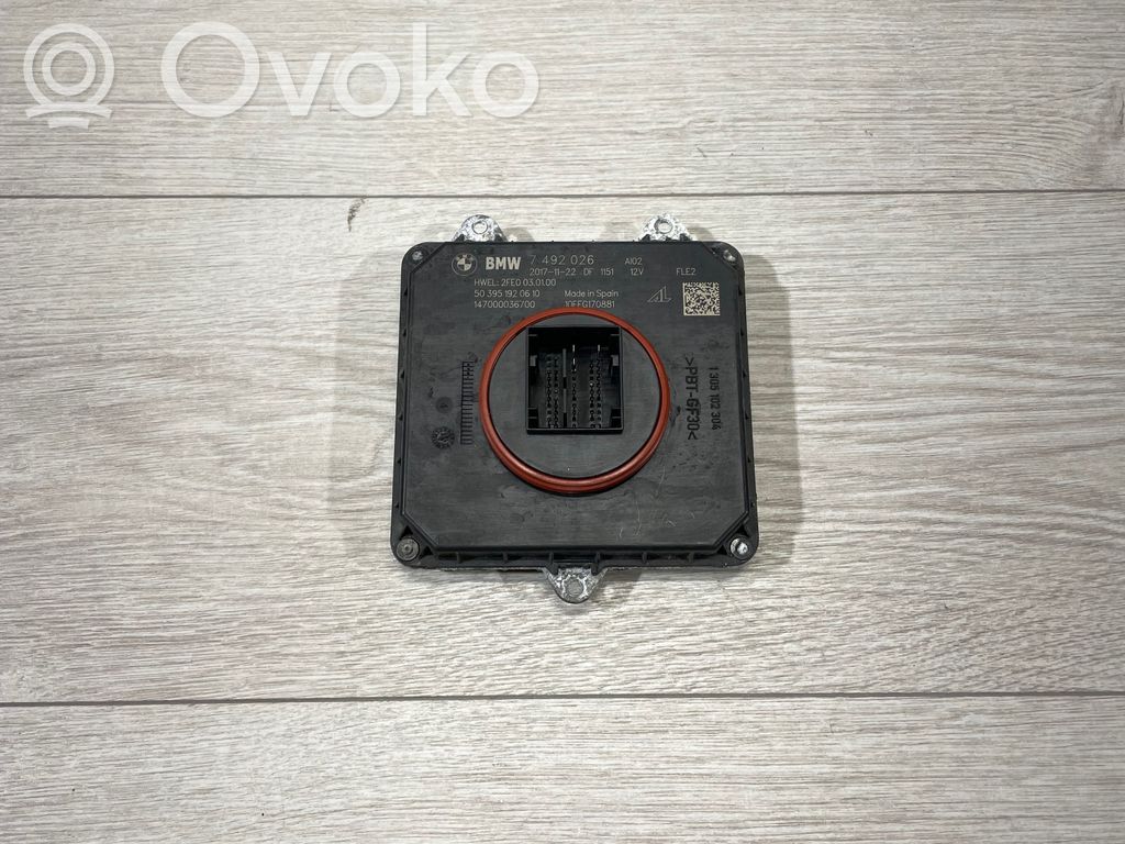 BMW 3 F30 F35 F31 Moduł sterujący statecznikiem LED 