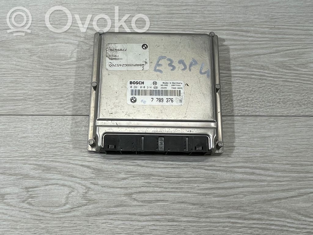 7789376 BMW 5 E39 Engine ECU kit and lock set, €92.58 | RRR