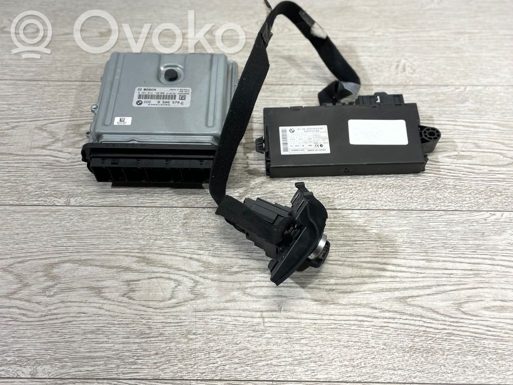 BMW X5 E70 Engine ECU kit and lock set 