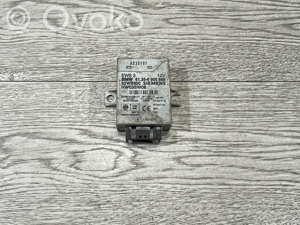 Immobilizer control unit/module   6905669,B030102,62WB800,61356905669,HW03SW08