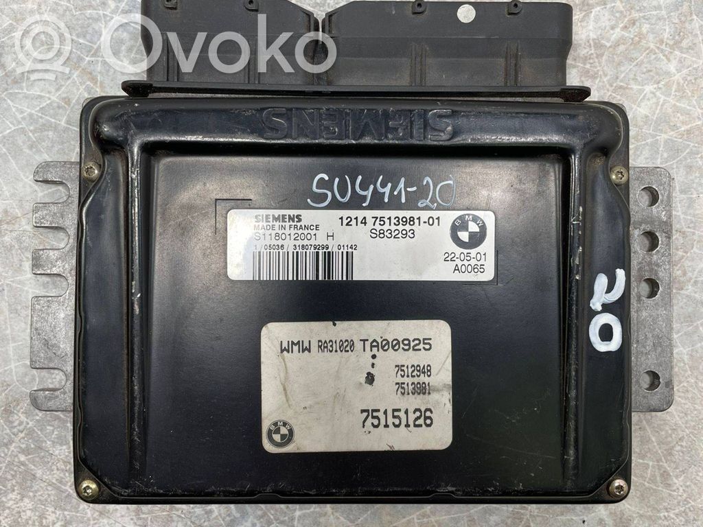 Mini One - Cooper Coupe R56 Dzinēja vadības bloks 