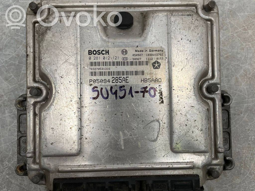 Chrysler Voyager Engine control unit/module 