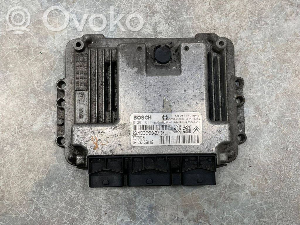 Citroen C2 Engine control unit/module 
