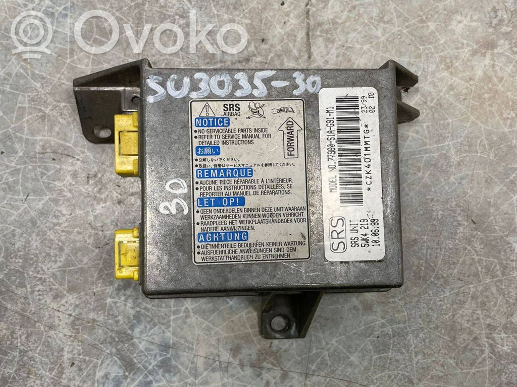 Honda Accord Airbag control unit/module 