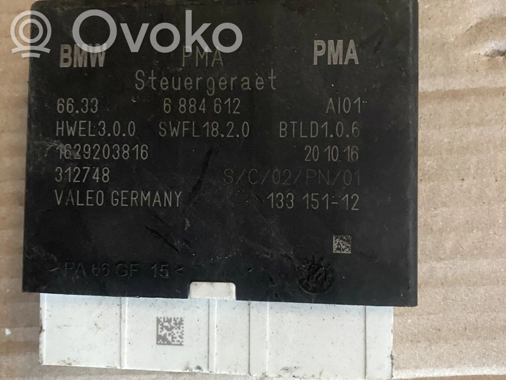 BMW i3 Sterownik / Moduł parkowania PDC 