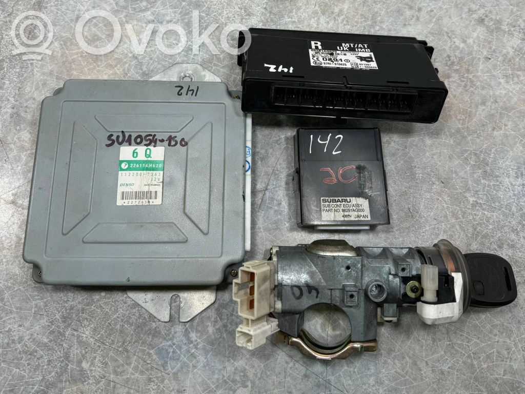 Subaru Legacy Engine ECU kit and lock set 