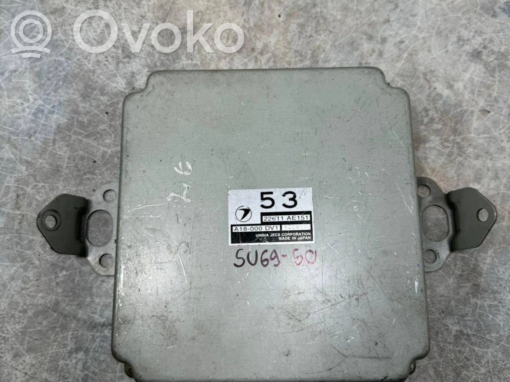 Engine control unit/module   22611AE151,A18000DV1