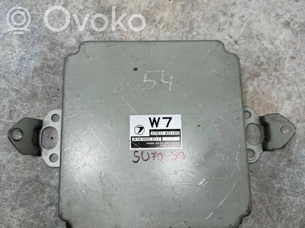 Engine control unit/module   22611AG100,A18000DIY,50T690