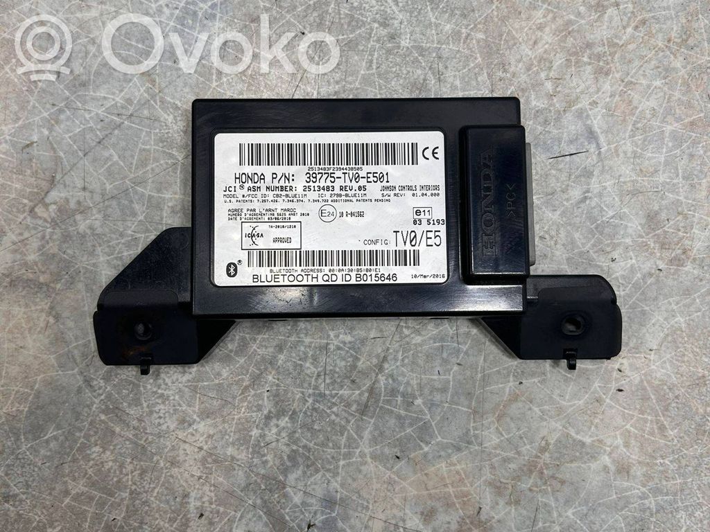 Honda Civic IX Bluetooth control unit module 