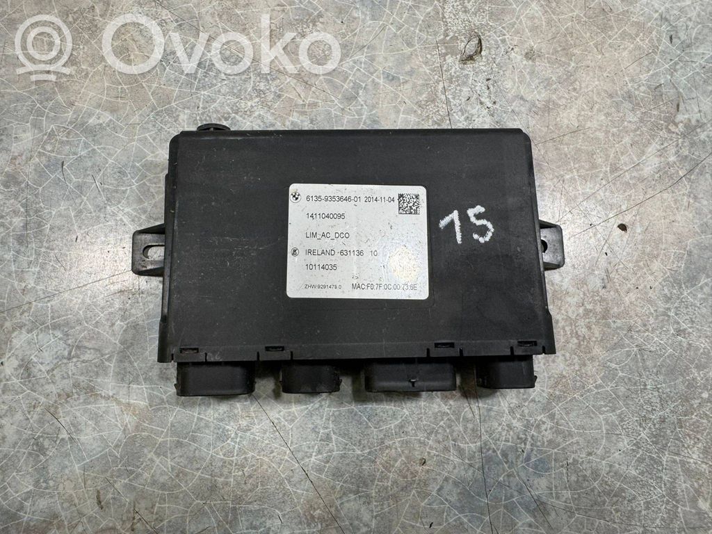BMW i3 Other control units/modules 
