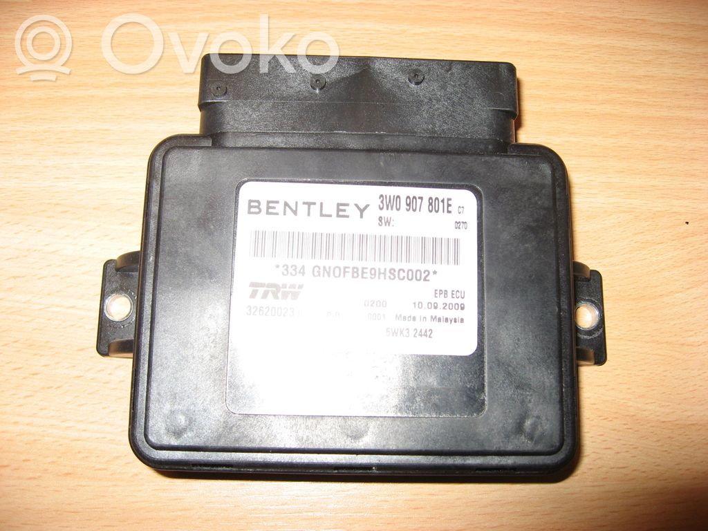 Bentley Flying Spur Module de commande de frein à main 