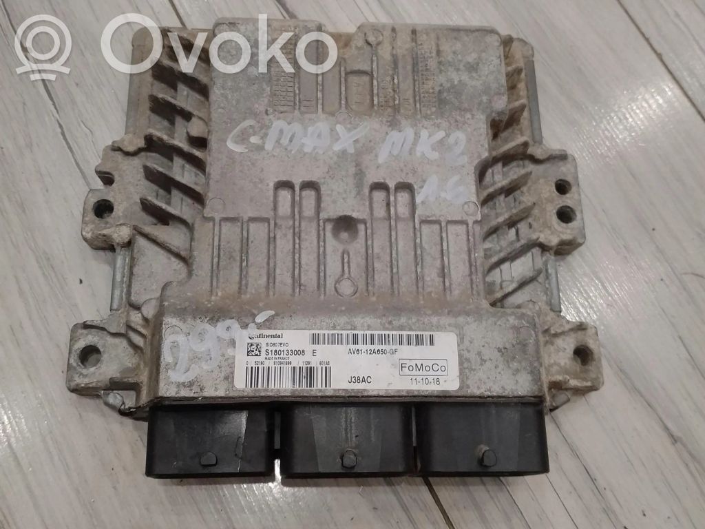 Ford C-MAX II Engine control unit/module ECU 