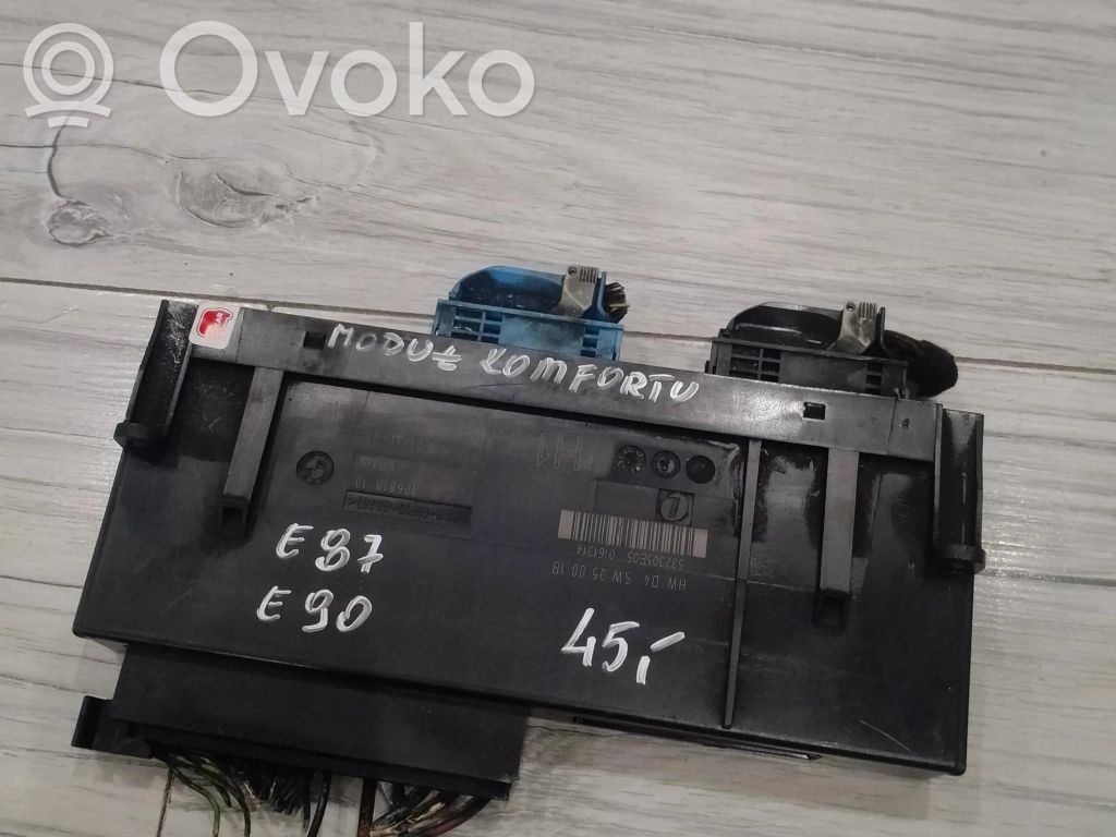 BMW 1 E81 E87 Komforto modulis 
