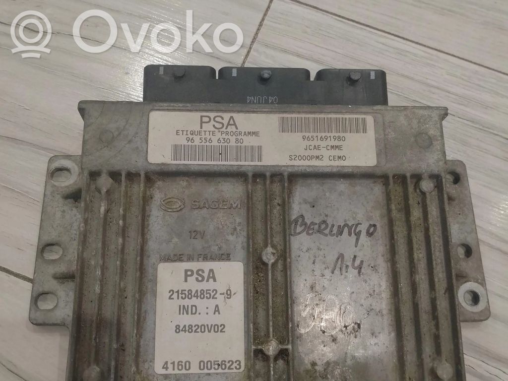 Citroen Berlingo Engine control unit/module ECU 