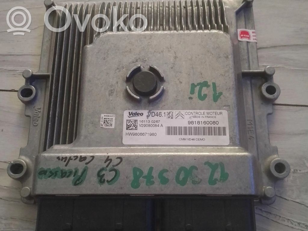 Citroen C4 Cactus Other control units/modules 