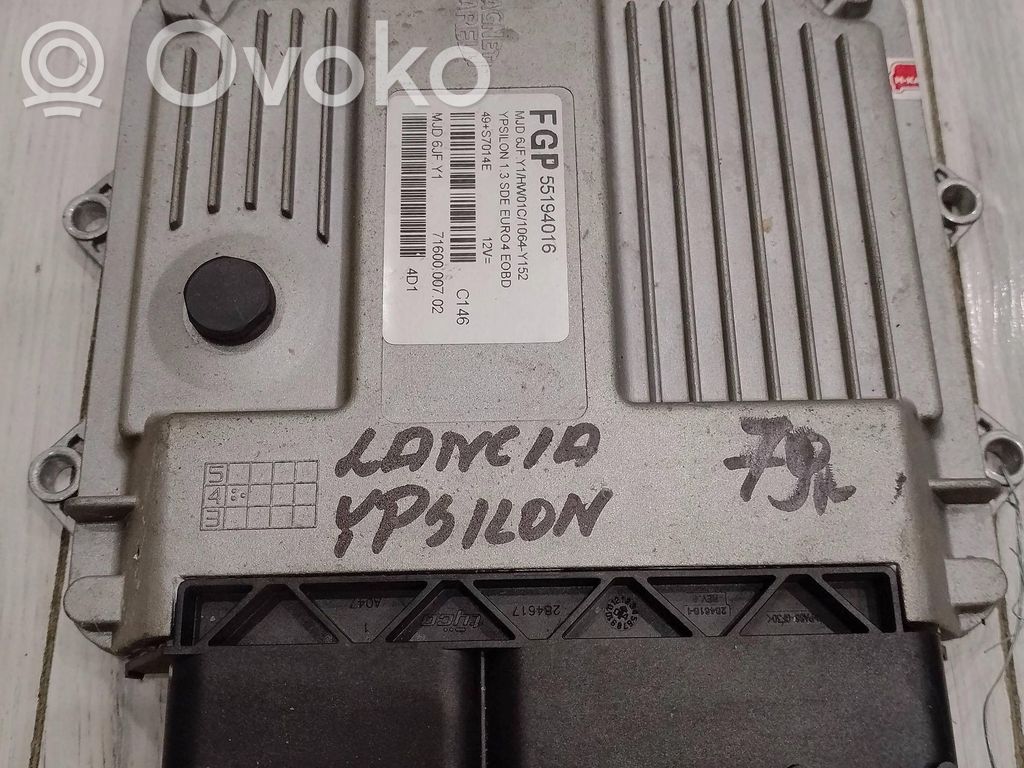 Engine control unit/module ECU   55194016