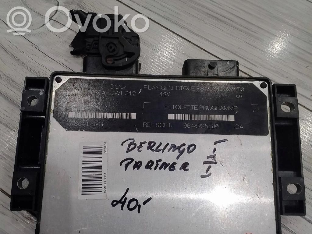 Citroen Berlingo Engine control unit/module ECU 