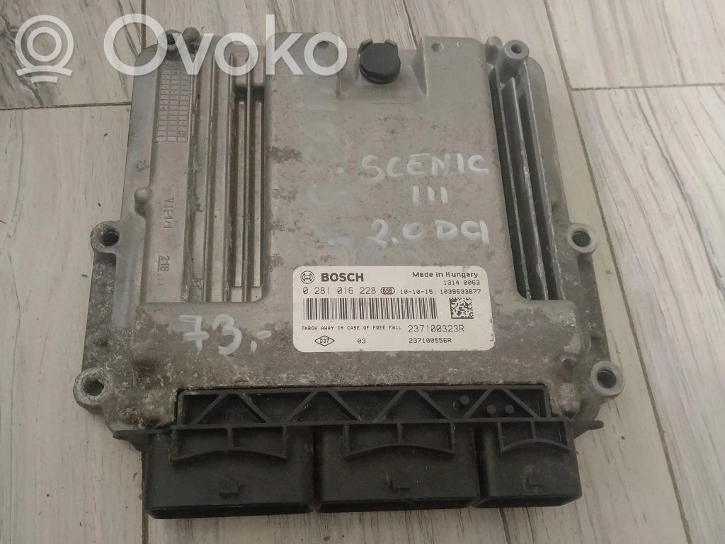 Renault Scenic III -  Grand scenic III Engine control unit/module ECU 