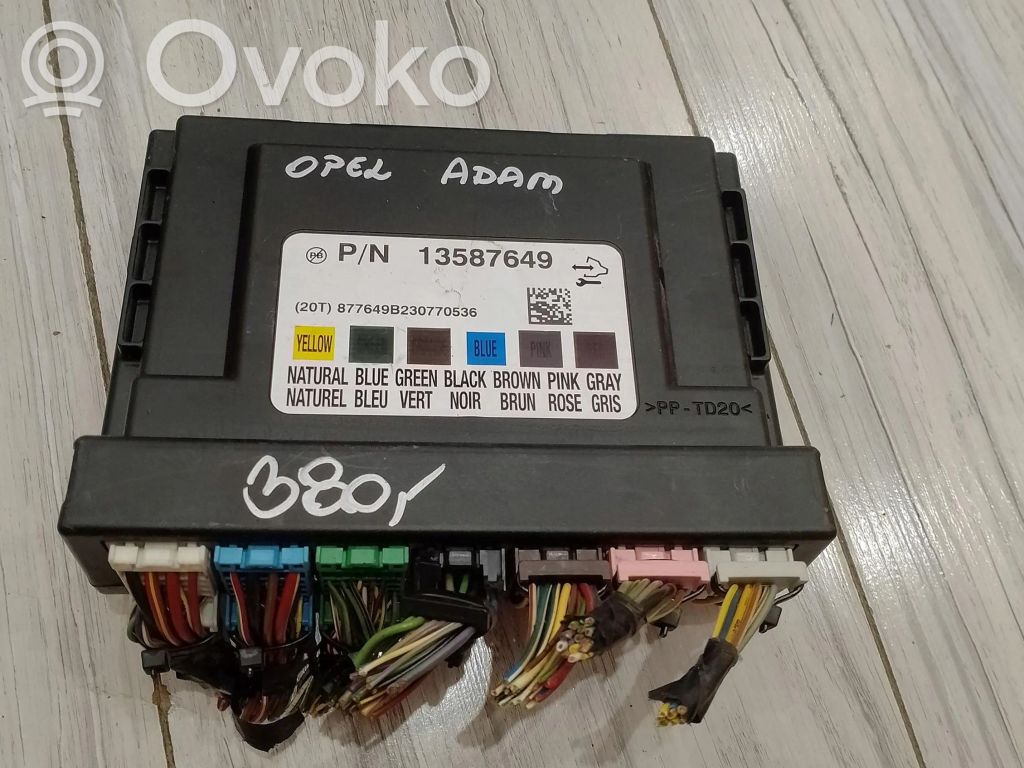 Opel Adam Comfort/convenience module 