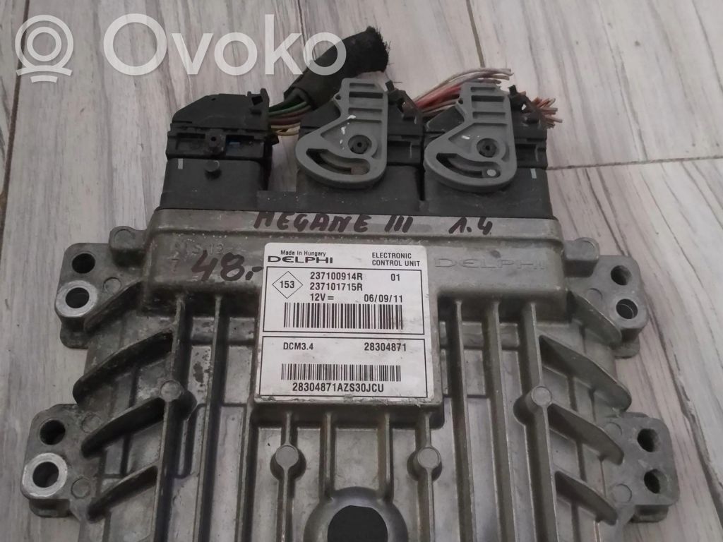 Renault Megane III Engine control unit/module ECU 