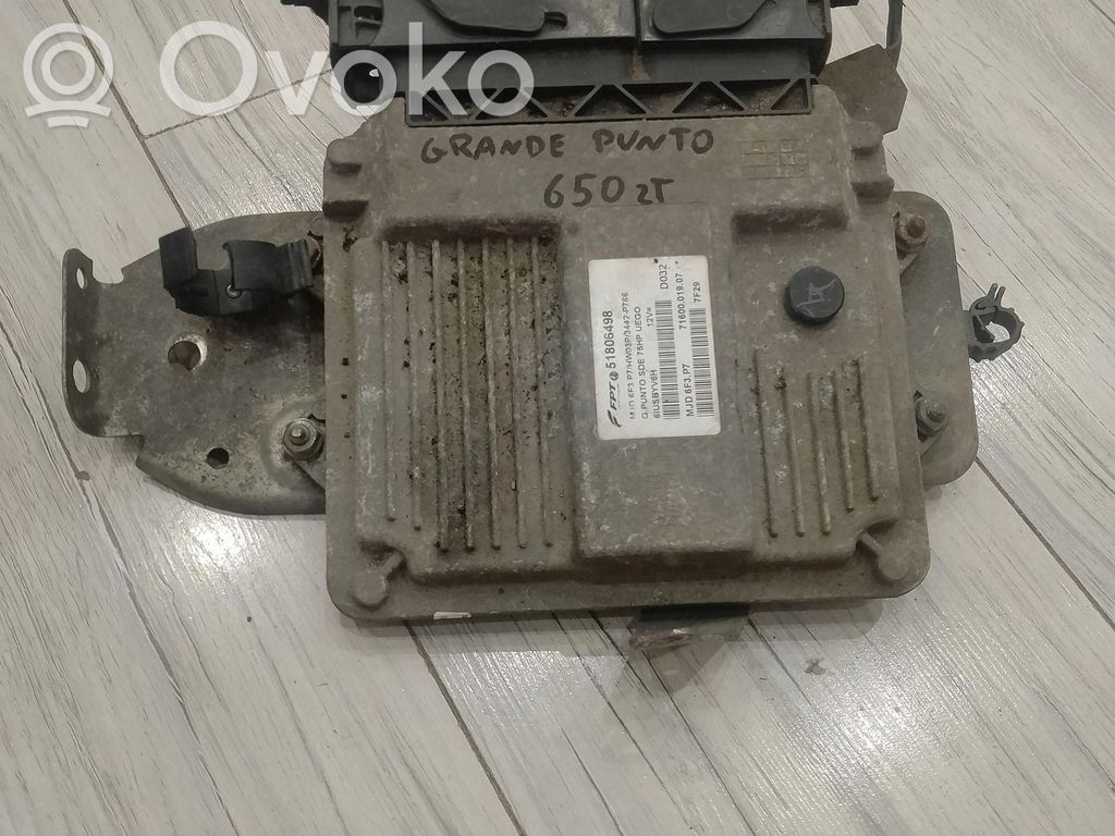Fiat Grande Punto Engine control unit/module ECU 